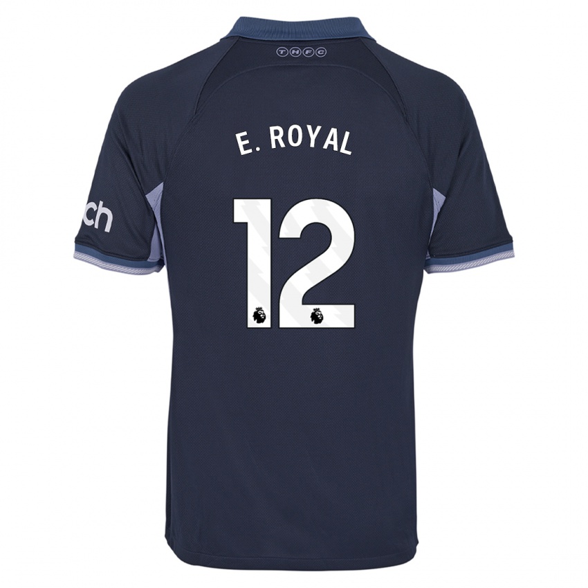 Kinder Emerson Royal #12 Dunkelblau Auswärtstrikot Trikot 2023/24 T-Shirt
