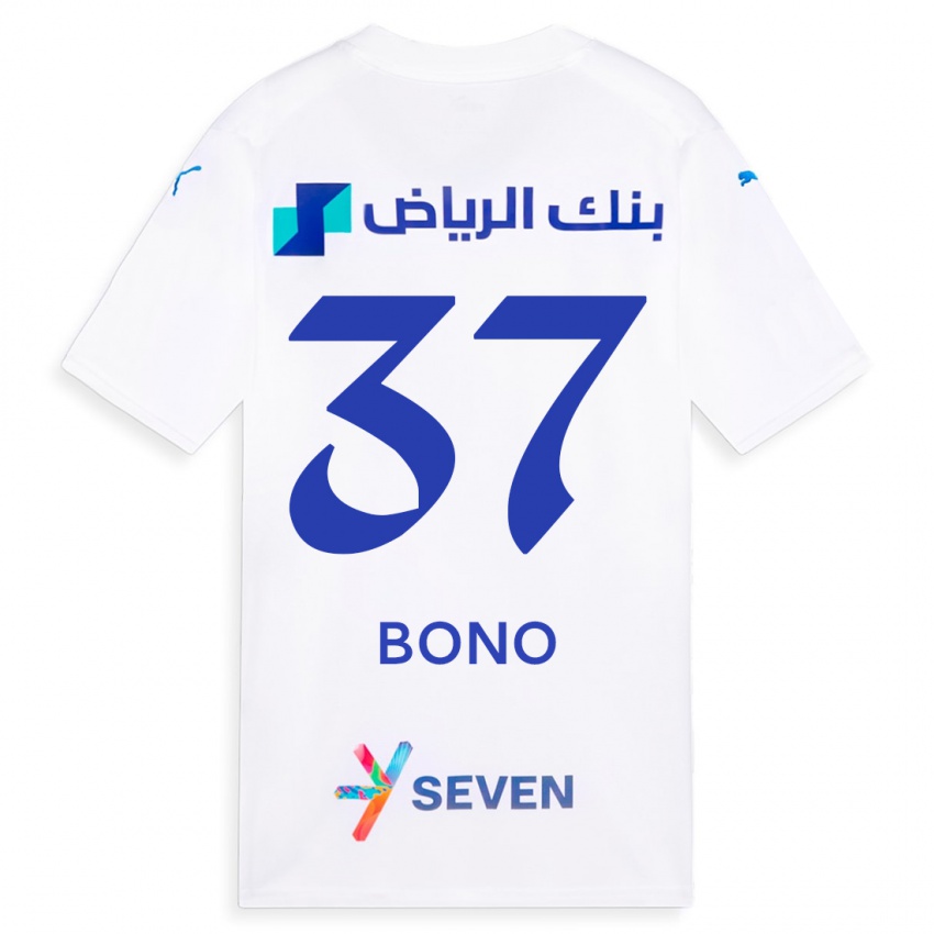 Kinder Bono #37 Weiß Auswärtstrikot Trikot 2023/24 T-Shirt