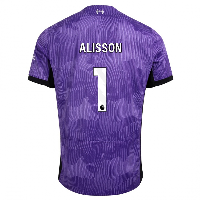 Kinder Alisson #1 Lila Ausweichtrikot Trikot 2023/24 T-Shirt