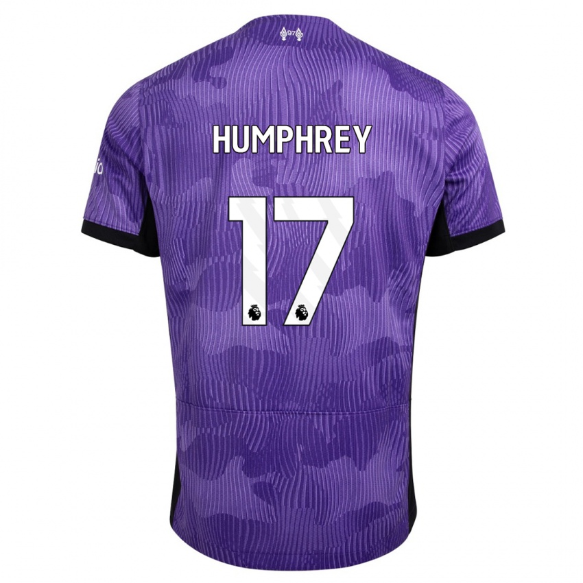 Kinder Carla Humphrey #17 Lila Ausweichtrikot Trikot 2023/24 T-Shirt