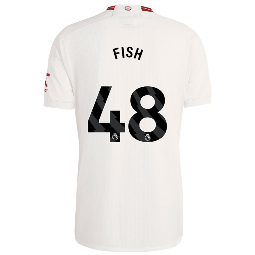 Kinder Will Fish #48 Weiß Ausweichtrikot Trikot 2023/24 T-Shirt