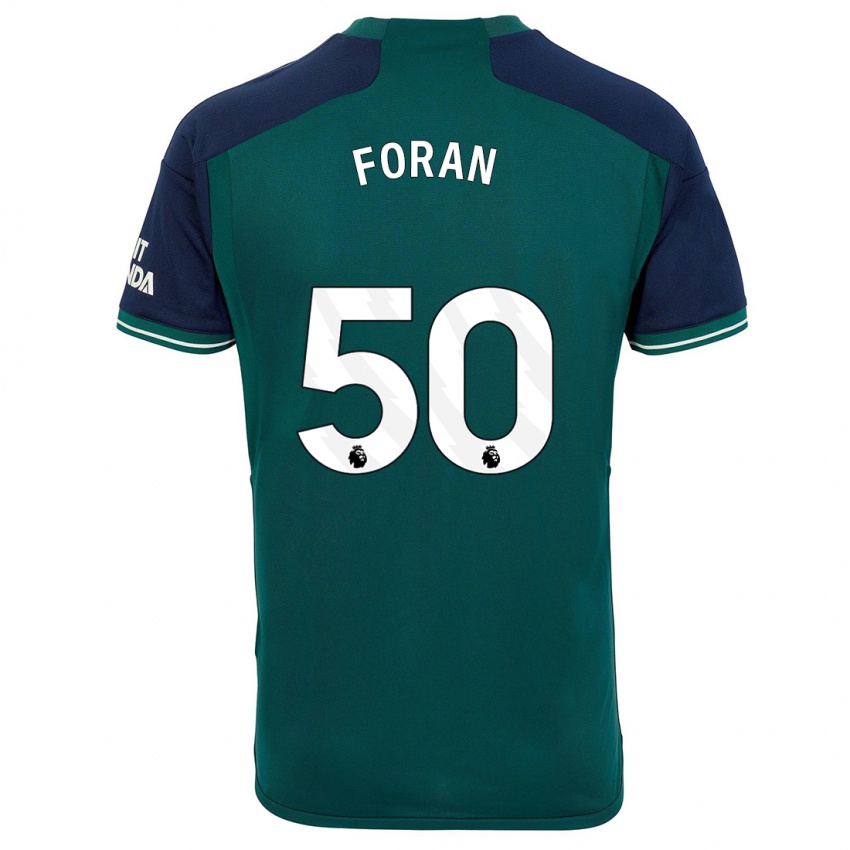 Kinder Taylor Foran #50 Grün Ausweichtrikot Trikot 2023/24 T-Shirt