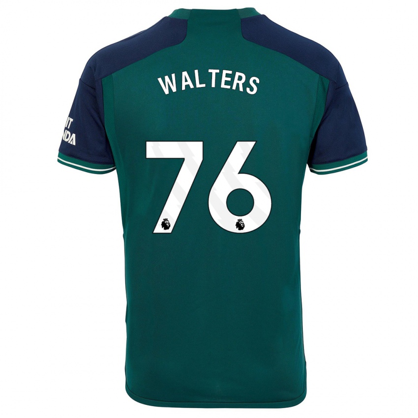 Kinder Reuell Walters #76 Grün Ausweichtrikot Trikot 2023/24 T-Shirt