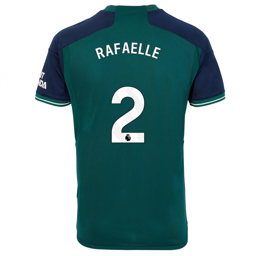 Kinder Rafaelle Souza #2 Grün Ausweichtrikot Trikot 2023/24 T-Shirt