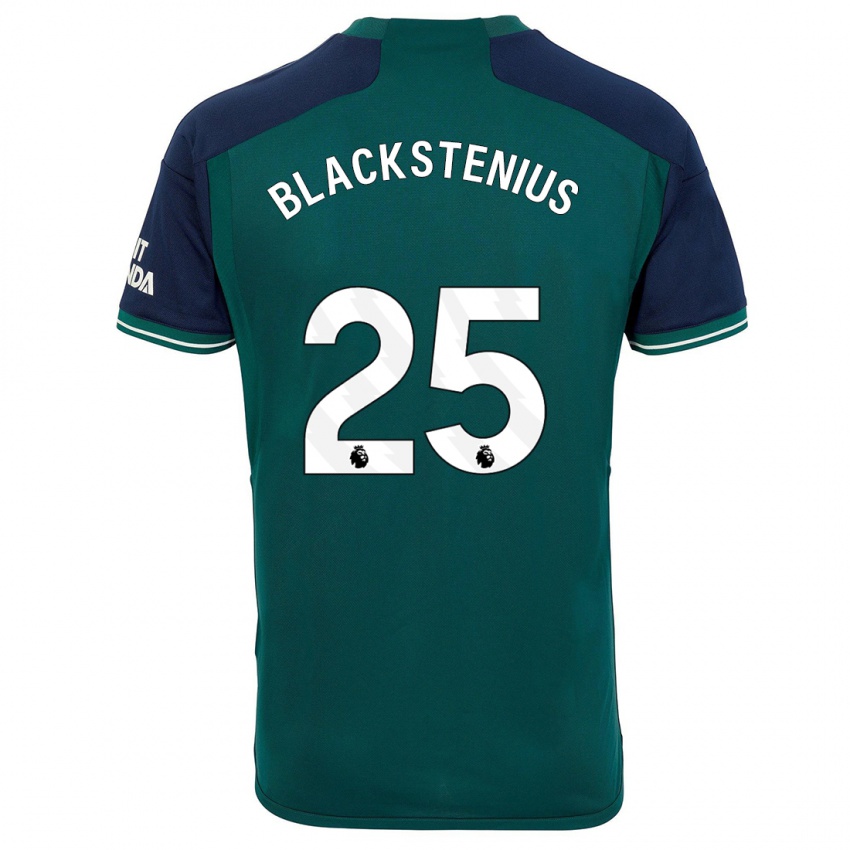 Kinder Stina Blackstenius #25 Grün Ausweichtrikot Trikot 2023/24 T-Shirt