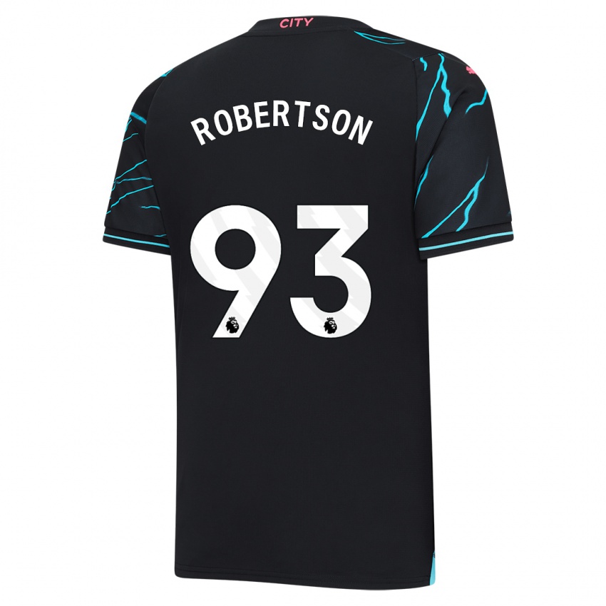 Kinder Alex Robertson #93 Dunkelblau Ausweichtrikot Trikot 2023/24 T-Shirt