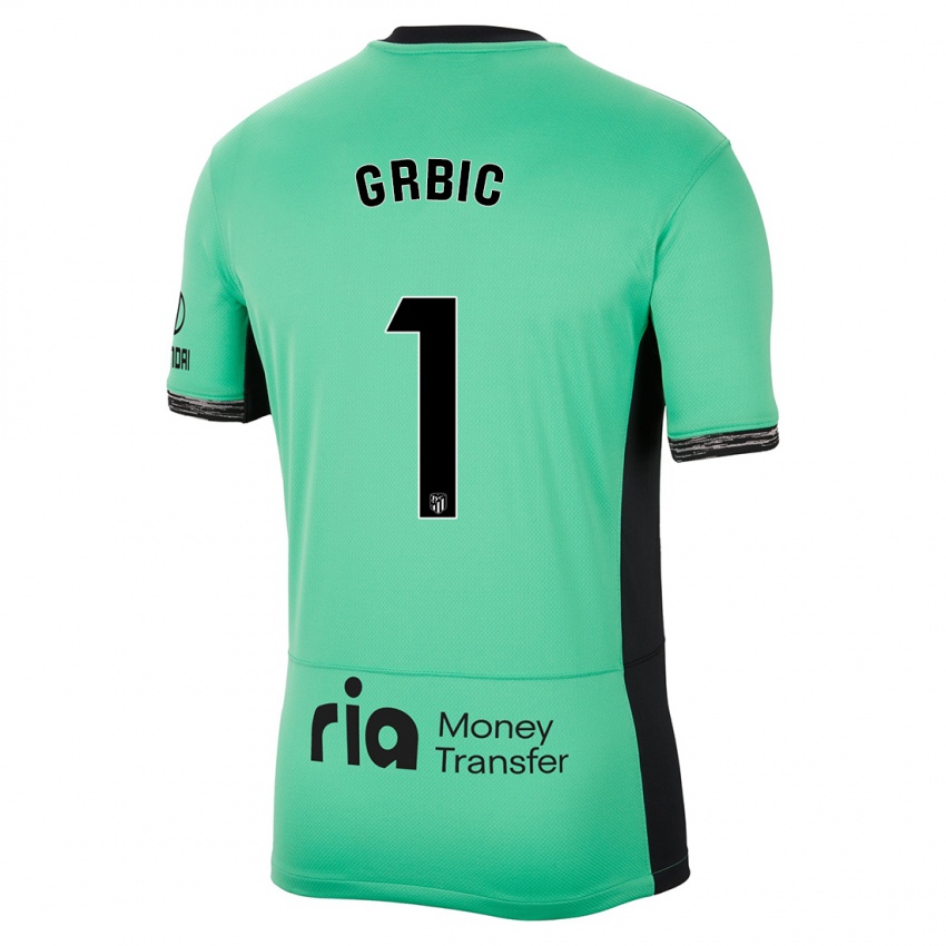 Kinder Ivo Grbic #1 Frühlingsgrün Ausweichtrikot Trikot 2023/24 T-Shirt