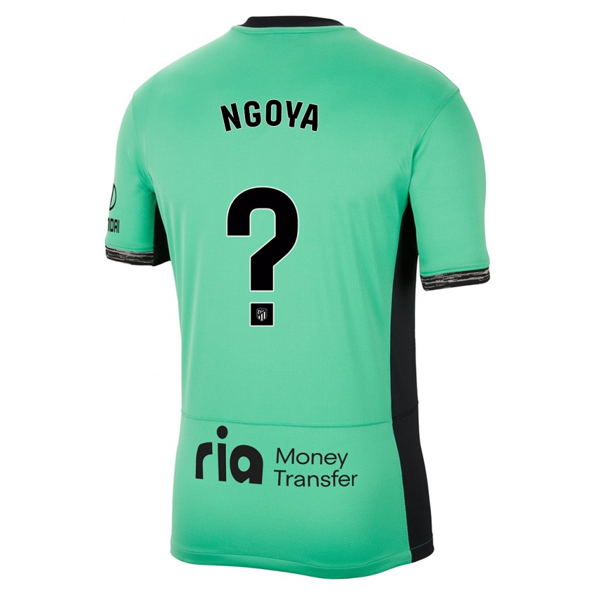 Kinder Joël Ngoya #0 Frühlingsgrün Ausweichtrikot Trikot 2023/24 T-Shirt