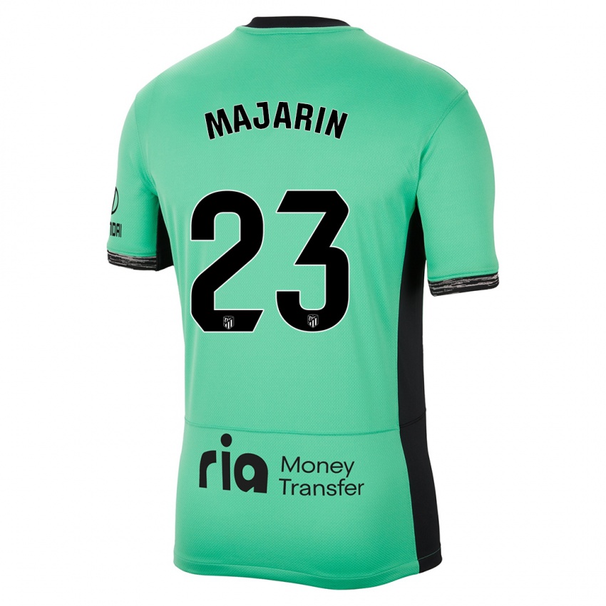 Kinder Sonia Majarin #23 Frühlingsgrün Ausweichtrikot Trikot 2023/24 T-Shirt