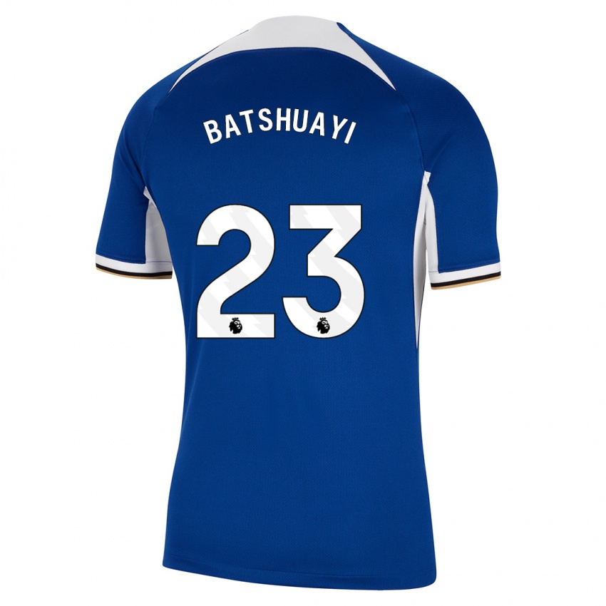Herren Michy Batshuayi #23 Blau Heimtrikot Trikot 2023/24 T-Shirt