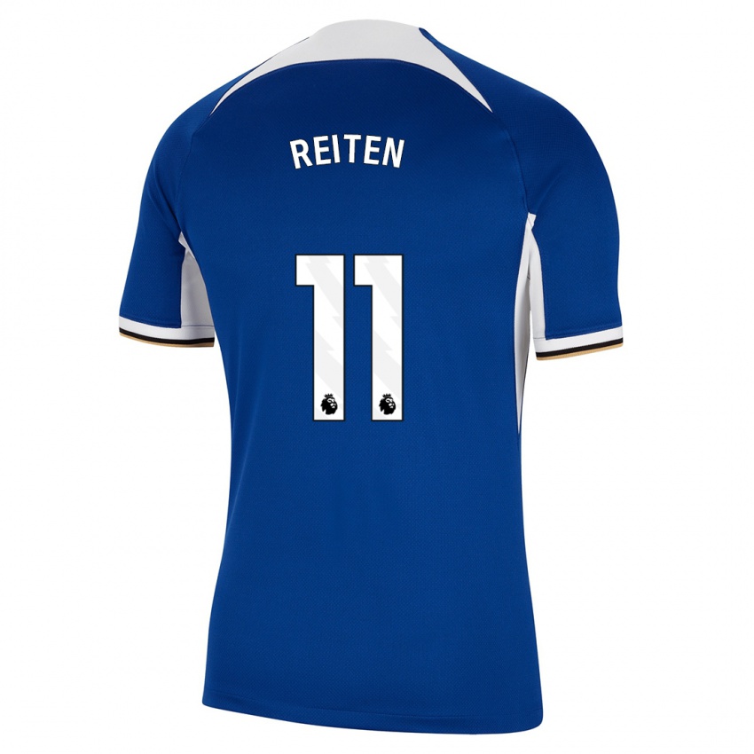 Herren Guro Reiten #11 Blau Heimtrikot Trikot 2023/24 T-Shirt