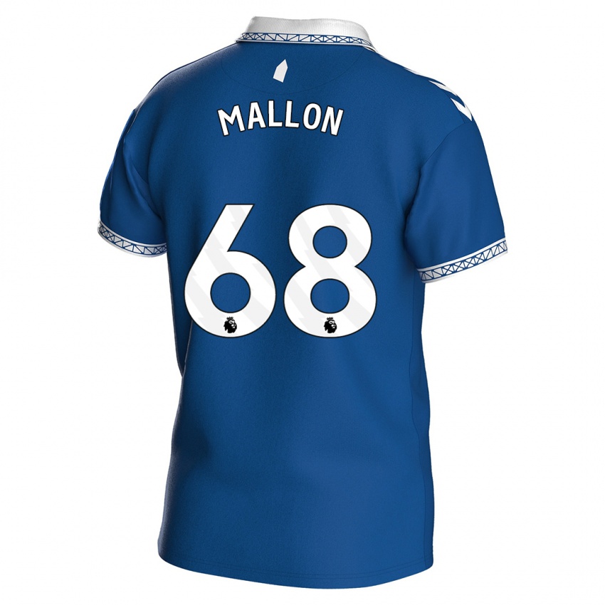 Herren Mathew Mallon #68 Königsblau Heimtrikot Trikot 2023/24 T-Shirt