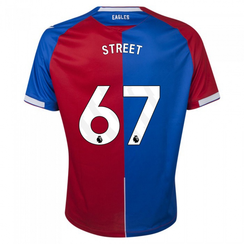 Herren Rob Street #67 Rot Blau Heimtrikot Trikot 2023/24 T-Shirt