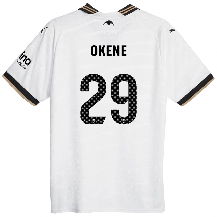Herren Andrea Okene #29 Weiß Heimtrikot Trikot 2023/24 T-Shirt
