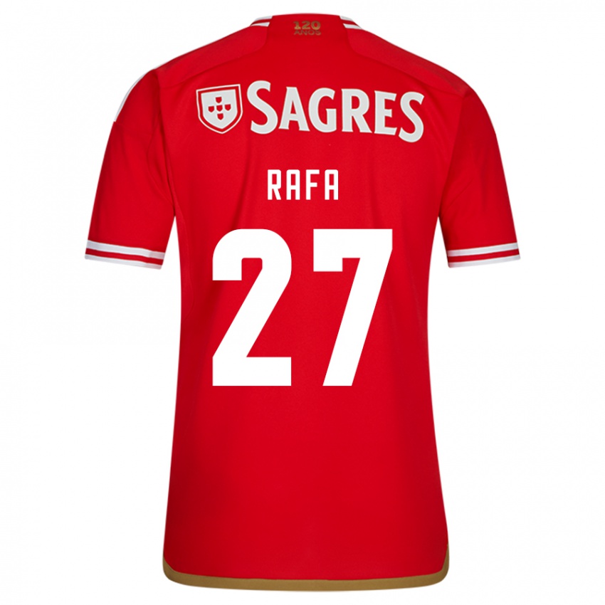 Herren Rafa Silva #27 Rot Heimtrikot Trikot 2023/24 T-Shirt