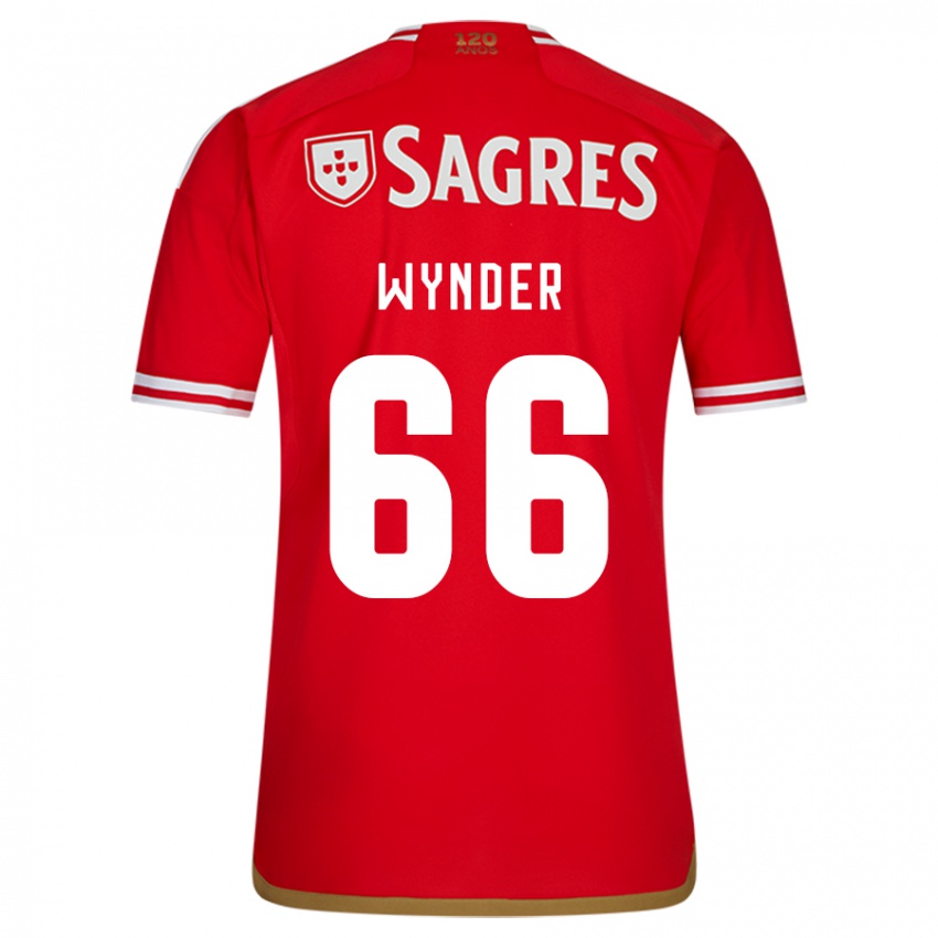 Herren Joshua Wynder #66 Rot Heimtrikot Trikot 2023/24 T-Shirt