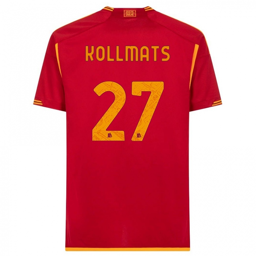 Herren Beata Kollmats #27 Rot Heimtrikot Trikot 2023/24 T-Shirt