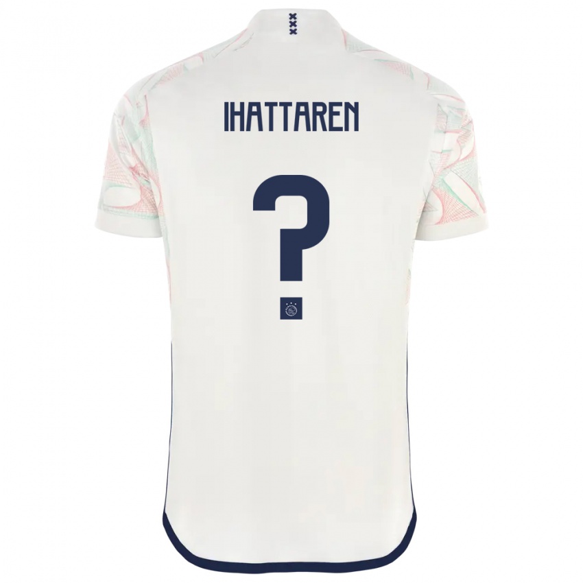 Herren Mohamed Ihattaren #0 Weiß Auswärtstrikot Trikot 2023/24 T-Shirt