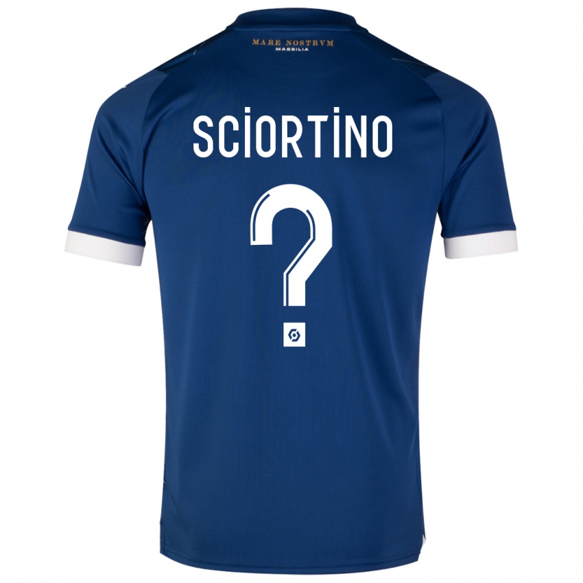 Herren Paolo Sciortino #0 Dunkelblau Auswärtstrikot Trikot 2023/24 T-Shirt