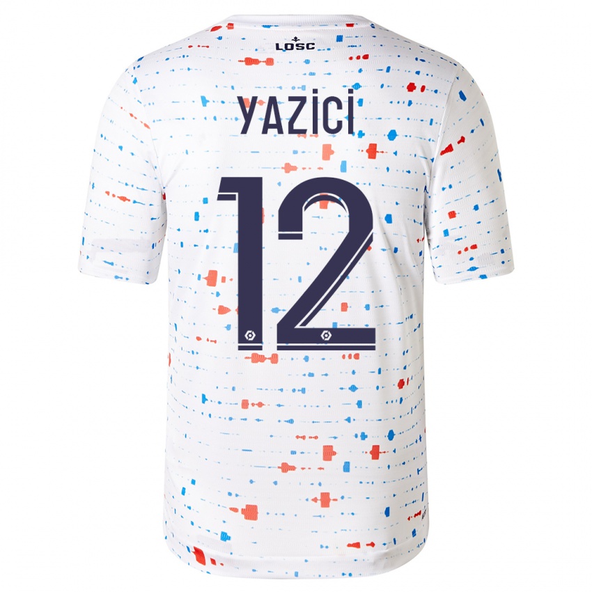 Herren Yusuf Yazici #12 Weiß Auswärtstrikot Trikot 2023/24 T-Shirt