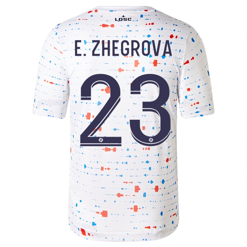 Herren Edon Zhegrova #23 Weiß Auswärtstrikot Trikot 2023/24 T-Shirt