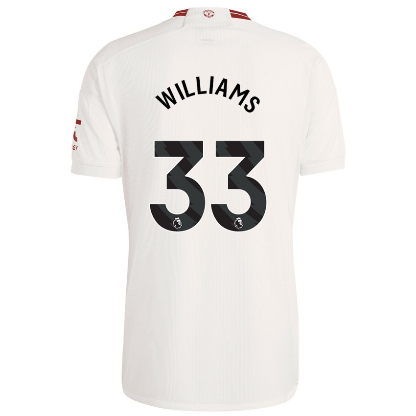 Herren Brandon Williams #33 Weiß Ausweichtrikot Trikot 2023/24 T-Shirt