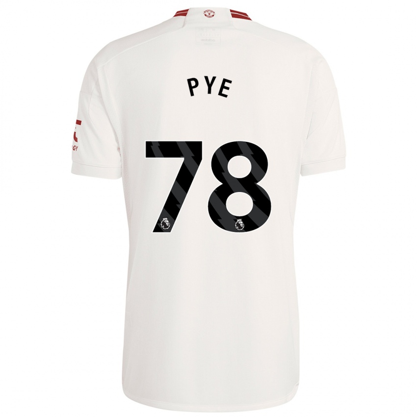 Herren Logan Pye #78 Weiß Ausweichtrikot Trikot 2023/24 T-Shirt