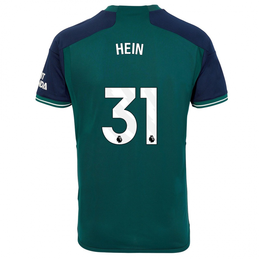 Herren Karl Hein #31 Grün Ausweichtrikot Trikot 2023/24 T-Shirt