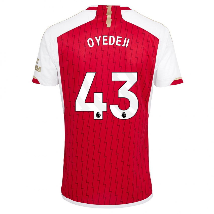 Damen Nathan Butler Oyedeji #43 Rot Heimtrikot Trikot 2023/24 T-Shirt