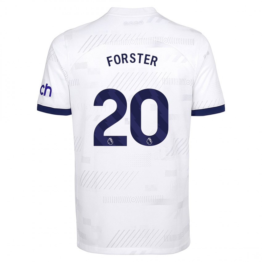 Damen Fraser Forster #20 Weiß Heimtrikot Trikot 2023/24 T-Shirt