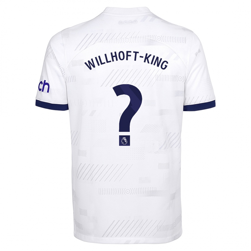 Damen Han Willhoft-King #0 Weiß Heimtrikot Trikot 2023/24 T-Shirt