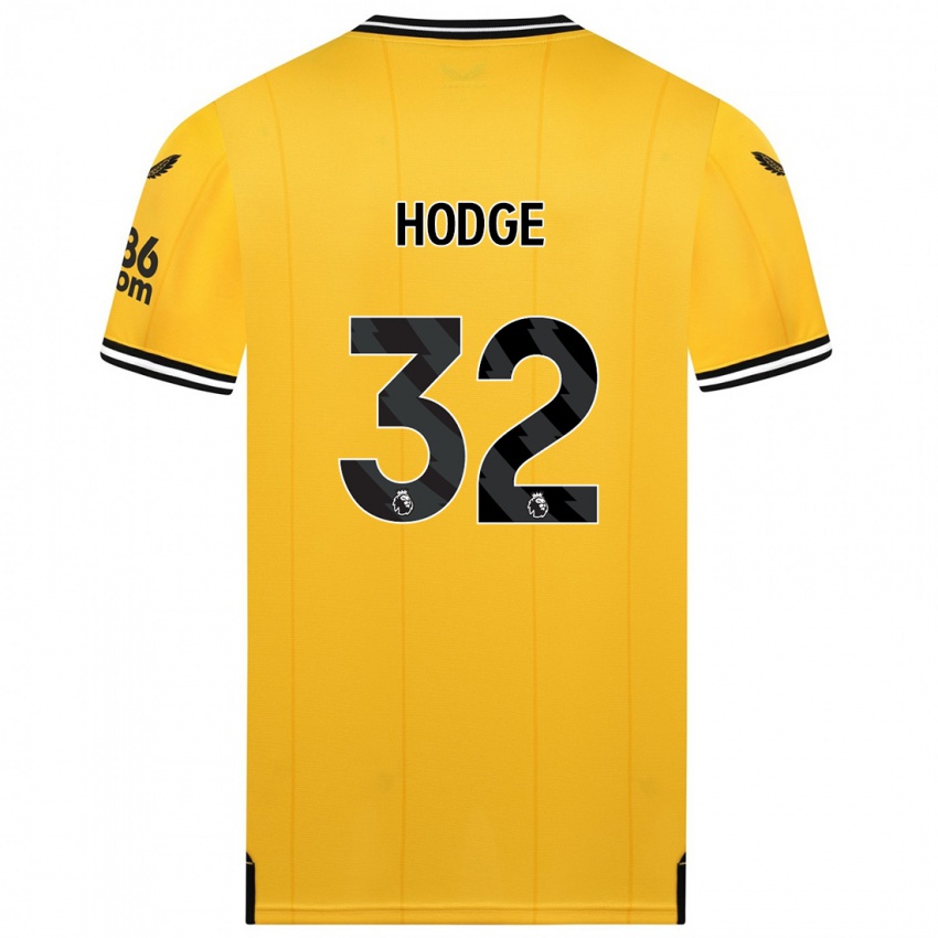 Damen Joe Hodge #32 Gelb Heimtrikot Trikot 2023/24 T-Shirt