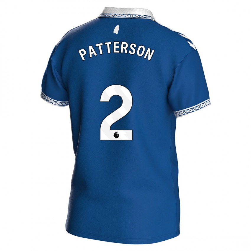 Damen Nathan Patterson #2 Königsblau Heimtrikot Trikot 2023/24 T-Shirt