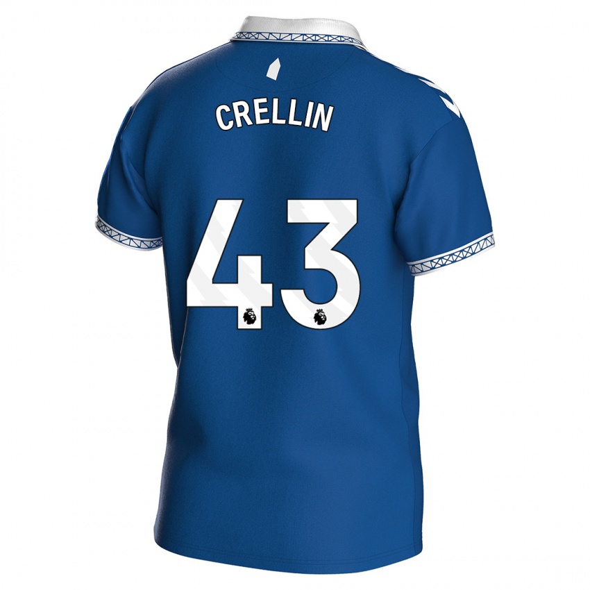 Damen Billy Crellin #43 Königsblau Heimtrikot Trikot 2023/24 T-Shirt