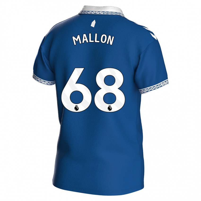 Damen Mathew Mallon #68 Königsblau Heimtrikot Trikot 2023/24 T-Shirt