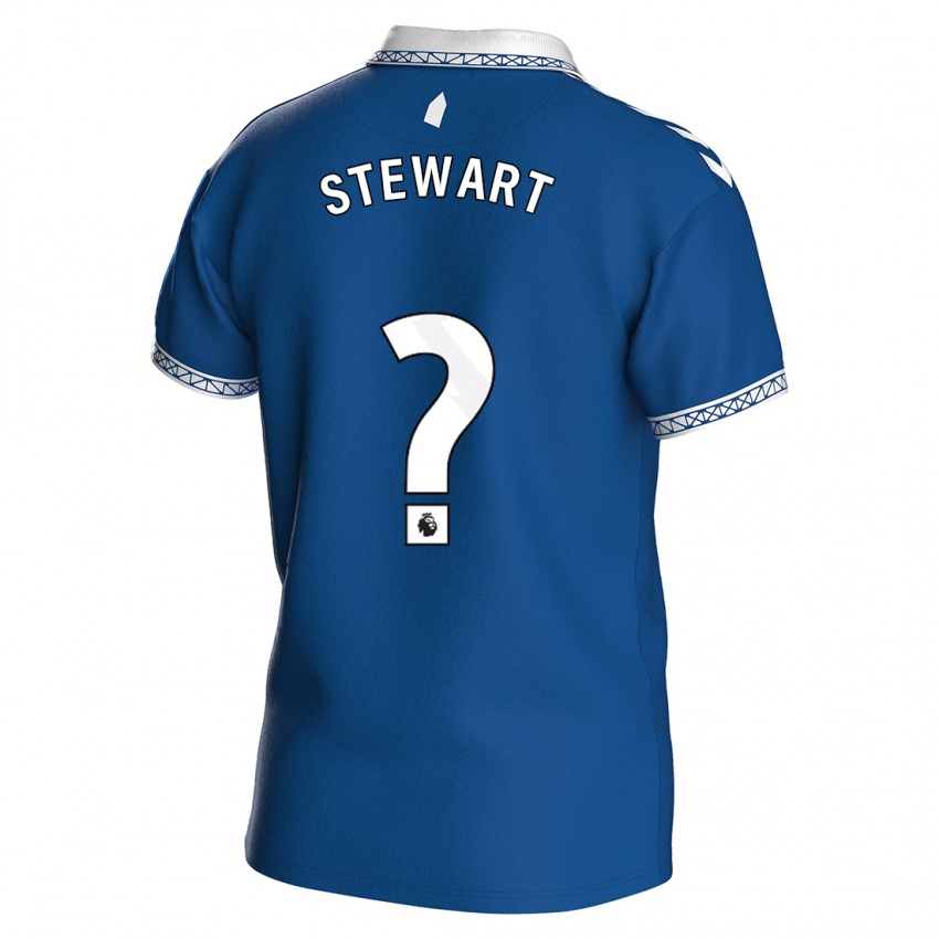 Damen Jak Stewart #0 Königsblau Heimtrikot Trikot 2023/24 T-Shirt