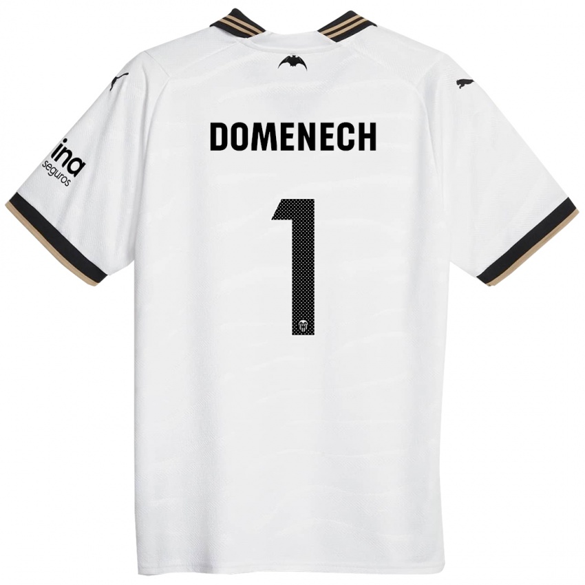 Damen Jaume Domenech #1 Weiß Heimtrikot Trikot 2023/24 T-Shirt