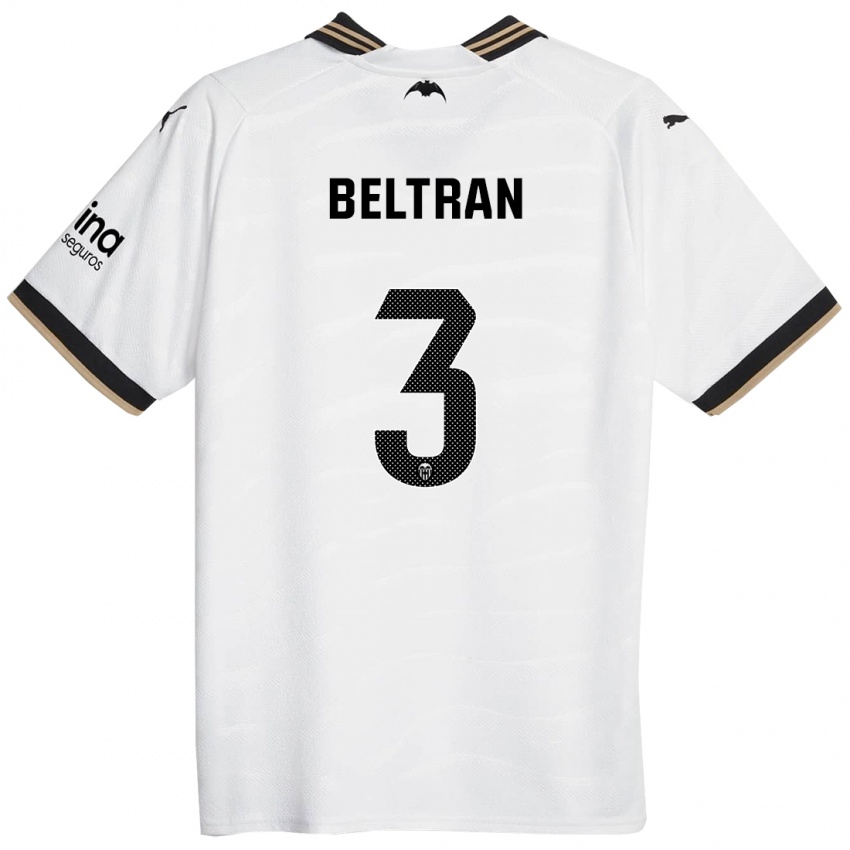 Damen Bea Beltran #3 Weiß Heimtrikot Trikot 2023/24 T-Shirt