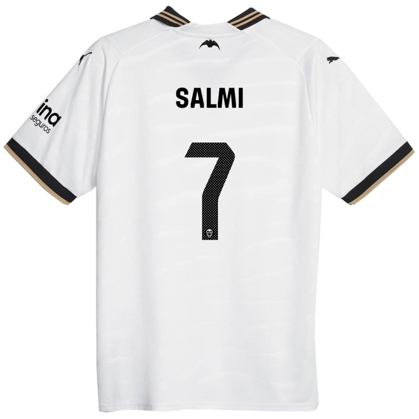 Damen Iina Salmi #7 Weiß Heimtrikot Trikot 2023/24 T-Shirt