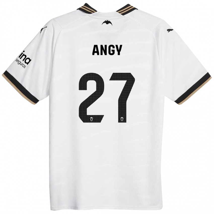 Damen Angy #27 Weiß Heimtrikot Trikot 2023/24 T-Shirt