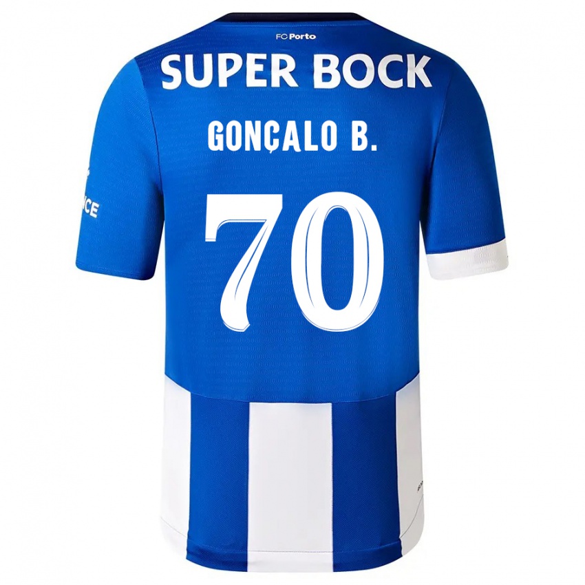 Damen Goncalo Borges #70 Blau Weiss Heimtrikot Trikot 2023/24 T-Shirt