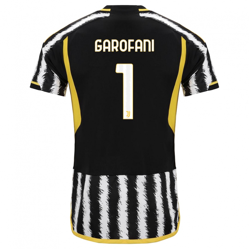 Damen Giovanni Garofani #1 Schwarz-Weiss Heimtrikot Trikot 2023/24 T-Shirt