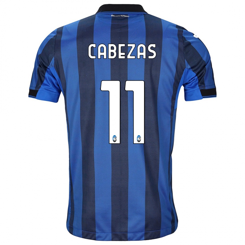 Damen Bryan Cabezas #11 Schwarz Blau Heimtrikot Trikot 2023/24 T-Shirt