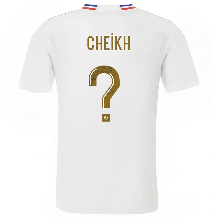 Damen Yanis Cheikh #0 Weiß Heimtrikot Trikot 2023/24 T-Shirt