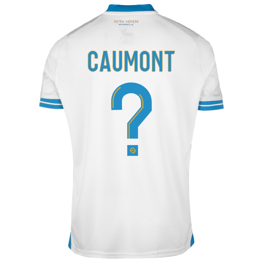 Damen Enzo Caumont #0 Weiß Heimtrikot Trikot 2023/24 T-Shirt