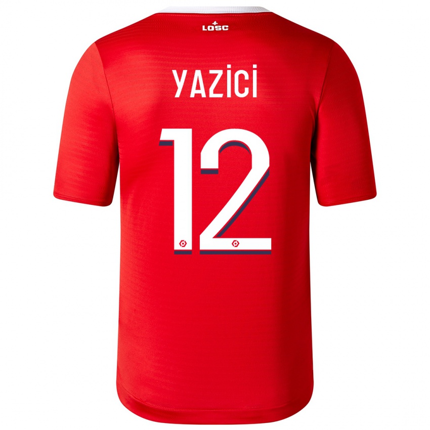 Damen Yusuf Yazici #12 Rot Heimtrikot Trikot 2023/24 T-Shirt