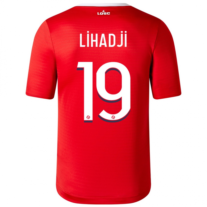 Damen Isaac Lihadji #19 Rot Heimtrikot Trikot 2023/24 T-Shirt