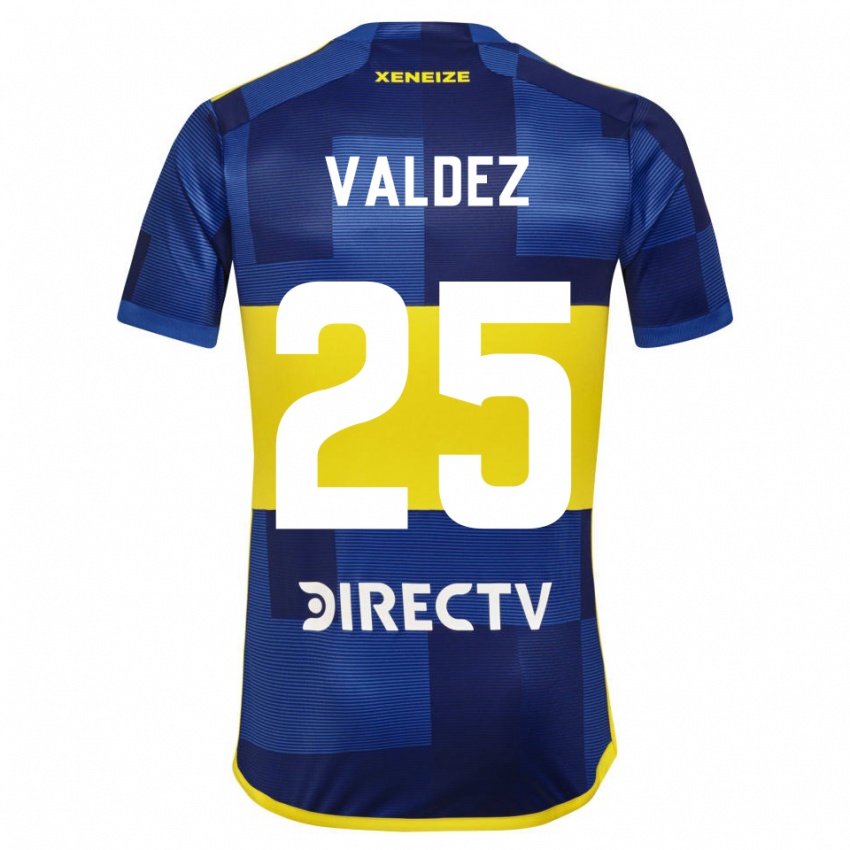 Damen Bruno Valdez #25 Dunkelblau Gelb Heimtrikot Trikot 2023/24 T-Shirt