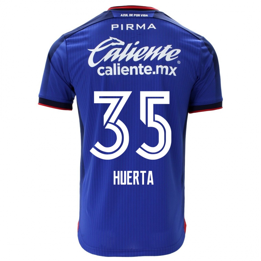 Damen Renata Huerta #35 Blau Heimtrikot Trikot 2023/24 T-Shirt