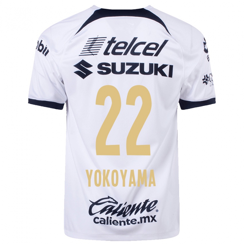 Damen Akemi Yokoyama #22 Weiß Heimtrikot Trikot 2023/24 T-Shirt